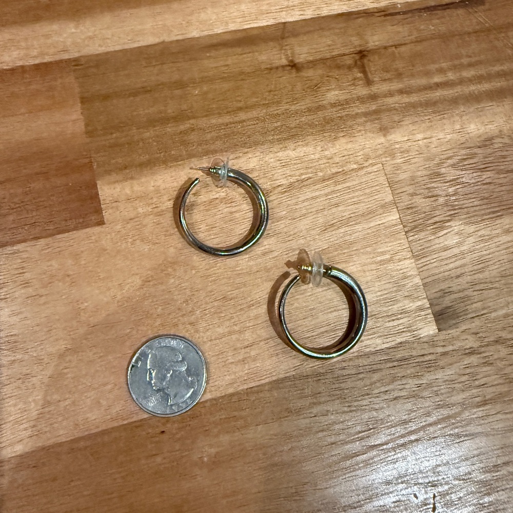 Silver Hoop Earrings